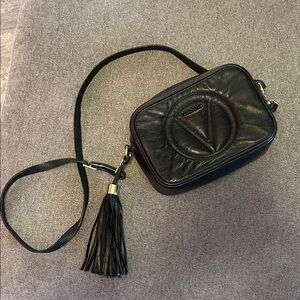 Valentino By Mario Valentino Black Crossbody Bag